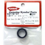 ENGRENAGEM 2 MARCHA 0.8 / 27 DENTES FW05R / FW06 V ONE KYOSHO KYO VZ-116-27 VZ116-27 KYO VZ11627